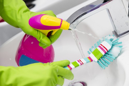 House clearance and carpet cleaning process