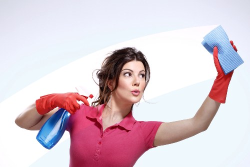 London carpet cleaning service in action